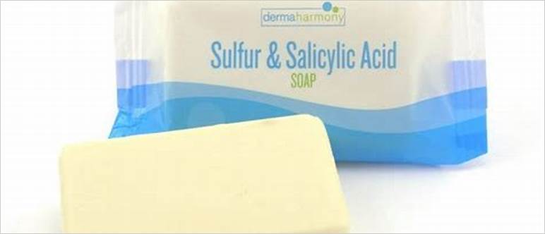 Salicylic acid bar soap